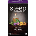 Bigelow Tea Company Steep by Bigelow Organic Earl Grey Black Tea Bag, 20 / Box, BTC17700