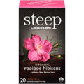 Bigelow Tea Company Steep by Bigelow Rooibos Hibiscus Herbal Tea Bag, 20 / Box, BTC17713