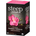 Bigelow Tea Company Steep by Bigelow Rooibos Hibiscus Herbal Tea Bag, 20 / Box, BTC17713