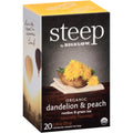 Bigelow Tea Organic Dandelion & Peach Rooibos & Green Tea Herbal Tea, Green Tea Bag, 20 / Box, BTC17715