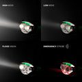 Energizer Vision Ultra HD Rechargeable Headlamp (Includes USB Charging Cable), Green, EVEENHDFRLP