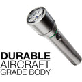 Energizer Vision HD Rechargeable LED Flashlight, Aluminum, EVEENPMHRL7