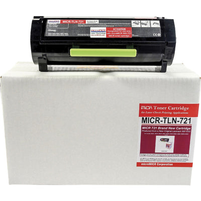 microMICR MICR Laser Toner Cartridge 56F1000 - Black -, MCMMICR-TLN-721