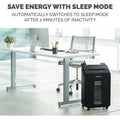 Fellowes AutoMax 100M Auto Feed Shredder, Black, FEL4629001