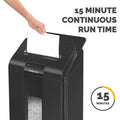Fellowes AutoMax 100M Auto Feed Shredder, Black, FEL4629001