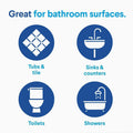 The Clorox Clorox Disinfecting Bathroom Foamer with Bleach, Clear, CLO30614