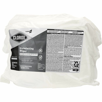 The Clorox CloroxPro Disinfecting Wipes, White, CLO31428