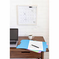 Smead SuperTab 1/3 Tab Cut Letter Recycled Top Tab File Folder, Bright Blue, 8 1/2" Width x 11" Length, 24 / Pack, SMD11957