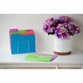Smead SuperTab 1/3 Tab Cut Letter Recycled Top Tab File Folder, Bright Blue, 8 1/2" Width x 11" Length, 24 / Pack, SMD11957