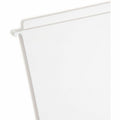 Smead FasTab Straight Tab Cut Letter Recycled Hanging Folder, White, 8 1/2" Width x 11" Length, 20 / Box, SMD64102