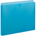 Smead Straight Tab Cut Letter File Jacket, Teal, 8 1/2" Width x 11" Length, 2 / Pack, SMD89611