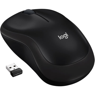 Logitech M185 Wireless Mouse, Gray, LOG910003888