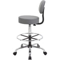 Norstar Office Boss B16245-GY Drafting Stool, BOPB16245GY