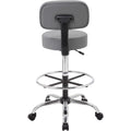 Norstar Office Boss B16245-GY Drafting Stool, BOPB16245GY