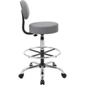Norstar Office Boss B16245-GY Drafting Stool, BOPB16245GY
