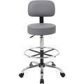 Norstar Office Boss B16245-GY Drafting Stool, BOPB16245GY