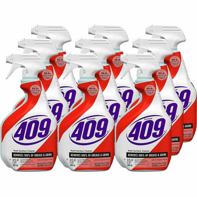 The Clorox Formula 409 Multi-Surface Cleaner, Red, 9 / Carton, CLO31220CT