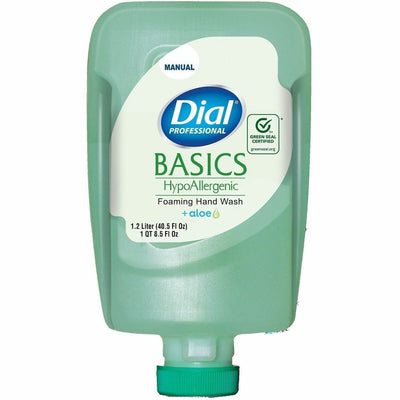 The Dial Dial FIT Manual Refill Basics Foam Hand Wash, Green, 3 / Carton, DIA16714
