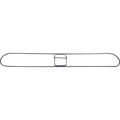 Genuine Joe Clip-On 36" Dust Mop Frame, Chrome, 12 / Carton, GJO02309CT