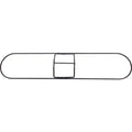 Genuine Joe Clip-On 24" Dust Mop Frame, Stainless Steel, 12 / Carton, GJO48264CT