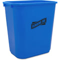 Genuine Joe 28-1/2 Quart Recycle Wastebasket, White, 7.13 gal, GJO57257CT