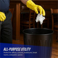 Genuine Joe 6-gallon Fire-safe Trash Can, Black, GJO58897CT