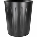 Genuine Joe 6-gallon Fire-safe Trash Can, Black, GJO58897CT