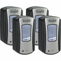 Gojo LTX-12 Touch-free Foam Soap Dispenser, Black, 4 / Carton, GOJ191904CT
