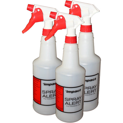 Impact Spray Alert Spray Bottle, White, 32 / Carton, IMP5024SSCT