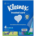Kimberly-Clark Kleenex Trusted Care Tissues, White, 4 / Pack, KCC50184