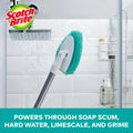 3M Scotch-Brite Bath Scrubber, Blue, 4 / Carton, MMM549X4CT