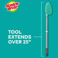 3M Scotch-Brite Bath Scrubber, Blue, 4 / Carton, MMM549X4CT