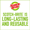 3M Scotch-Brite StayFresh Sponges, Assorted, 10 / Carton, MMM7274FDCT
