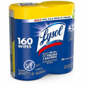 Reckitt Benckiser plc Lysol Disinfecting Wipes, White, 3 / Carton, RAC80296CT