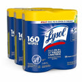 Reckitt Benckiser plc Lysol Disinfecting Wipes, White, 3 / Carton, RAC80296CT