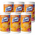 Reckitt Benckiser plc Lysol Brand New Day Disinfecting Wipes, White, 6 / Carton, RAC97181CT