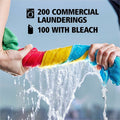 Rubbermaid Commercial Microfiber Light-Duty Cleaning Cloths, Blue, 12 / Carton, RCP1820583CT
