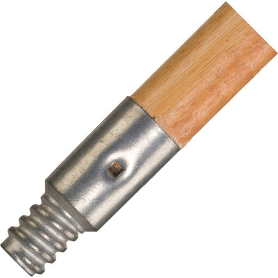 Rubbermaid Commercial Threaded Tip Wood Broom Handle, Lacquer, 12 / Carton, RCP636400CT