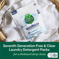 Seventh Generation Laundry Detergent, White, 8 / Carton, SEV22977CT