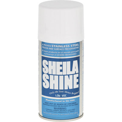 Sheila Shine Stainless Steel Polish, White, 12 / Carton, SSISSCA10CT
