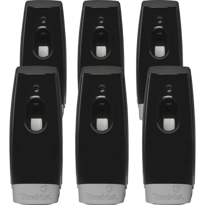 Amrep TimeMist Settings Air Freshener Dispenser, Black, 6 / Carton, TMS1047811CT