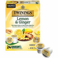 R. Twining & Twinings of London Lemon & Ginger Herbal Tea K-Cup, 24 / Box, TWG11019