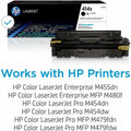 HP 414X (W2020X) Original High Yield Laser Toner Cartridge - Black -, HEWW2020X