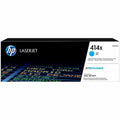 HP 414X (W2021X) Original High Yield Laser Toner Cartridge - Cyan -, HEWW2021X