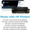 HP 414X (W2021X) Original High Yield Laser Toner Cartridge - Cyan -, HEWW2021X