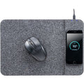 Allsop PowerTrack Wireless Charging Mousepad - (32192), Black, ASP32192