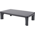 Allsop Hi-Lo Adjustable Monitor Stand - (32190), Black, ASP32190