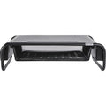 Allsop Metal Art Organizer 5 Monitor Stand with Drawer, Black, ASP32166