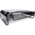 Allsop Metal Art Organizer 5 Monitor Stand with Drawer, Black, ASP32166