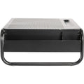 Allsop Metal Art Organizer 5 Monitor Stand with Drawer, Black, ASP32166